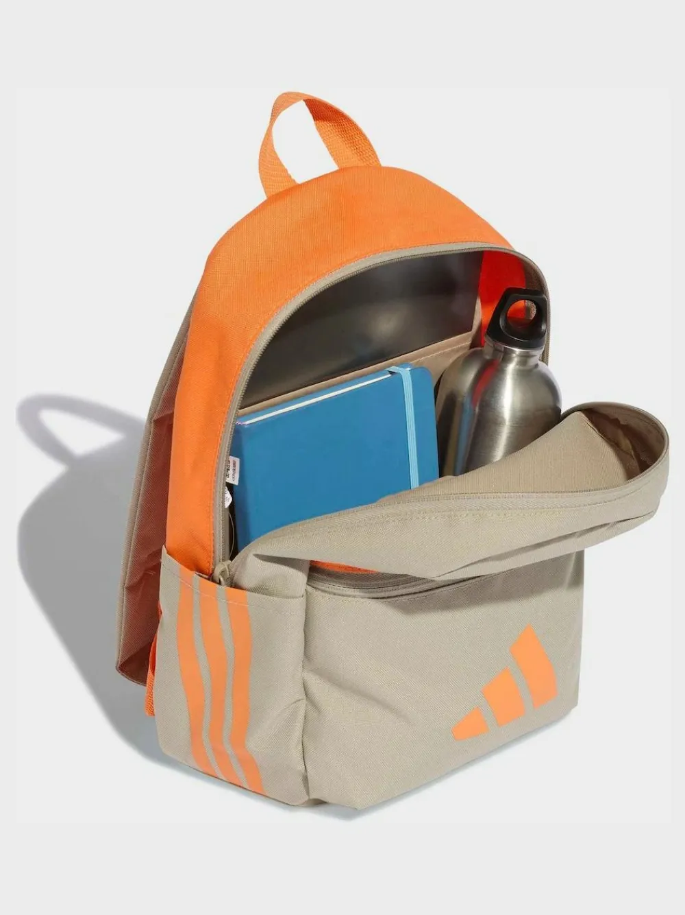 New adidas Brown 3 Bar Kids Backpack