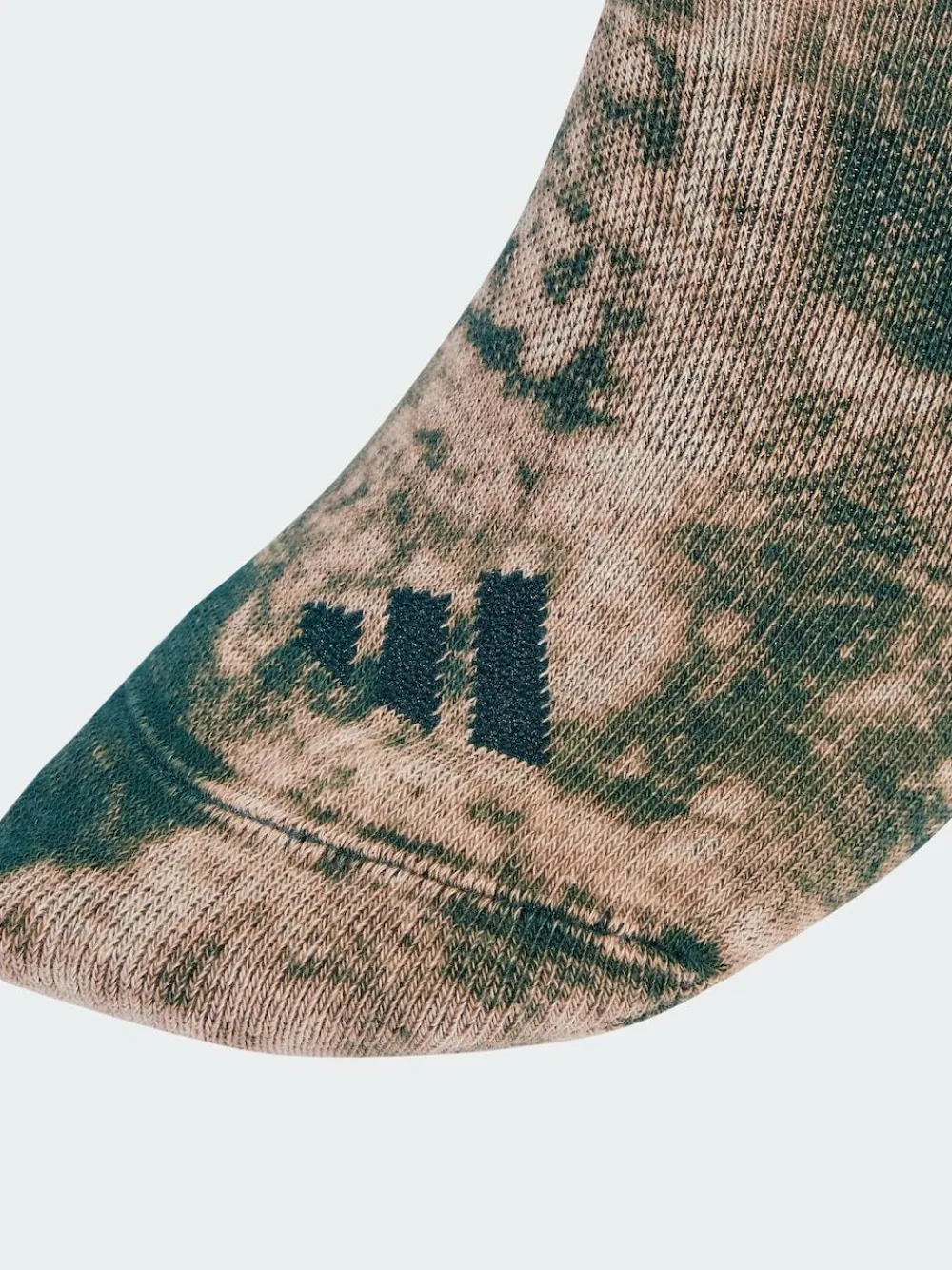 New adidas Brown Stonewash Crew Socks 3 Pack