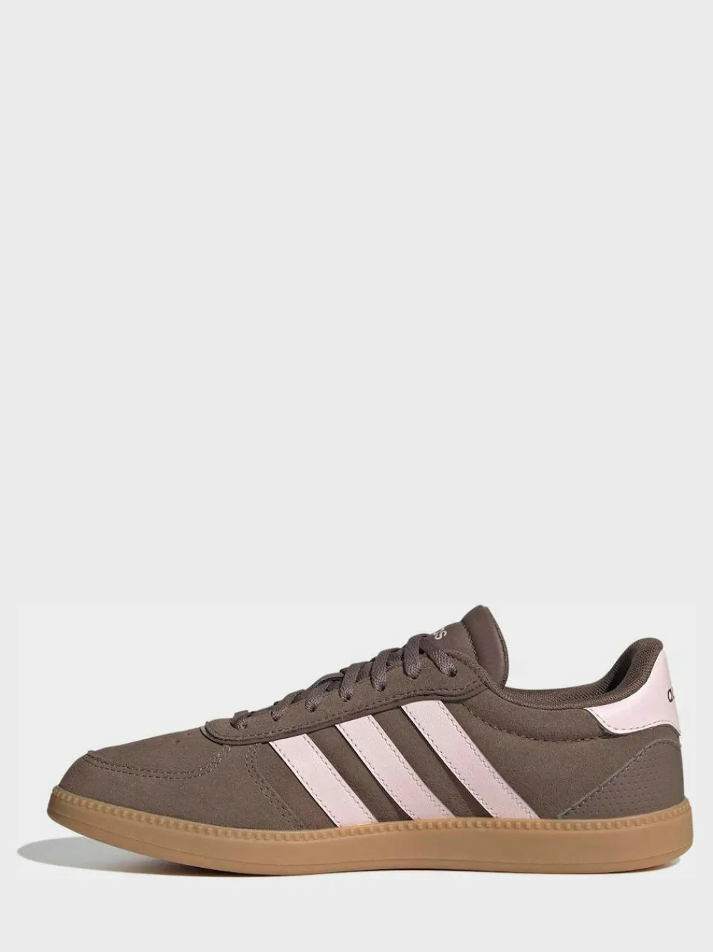 adidas Brown/Pink Breaknet Sleek Trainers