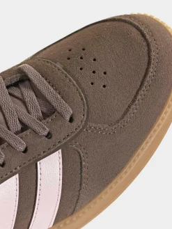 adidas Brown/Pink Breaknet Sleek Trainers