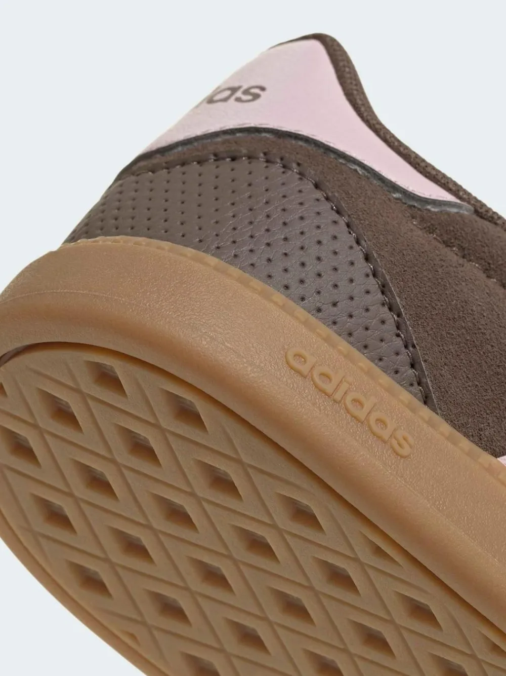 adidas Brown/Pink Breaknet Sleek Trainers