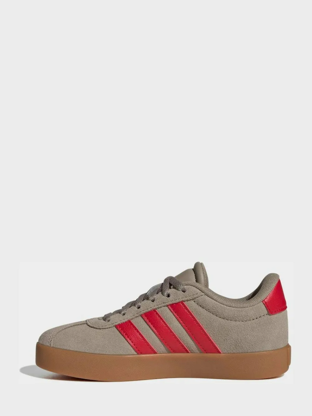 adidas Brown/Red VL Court 3.0 Trainers^ Sneakers