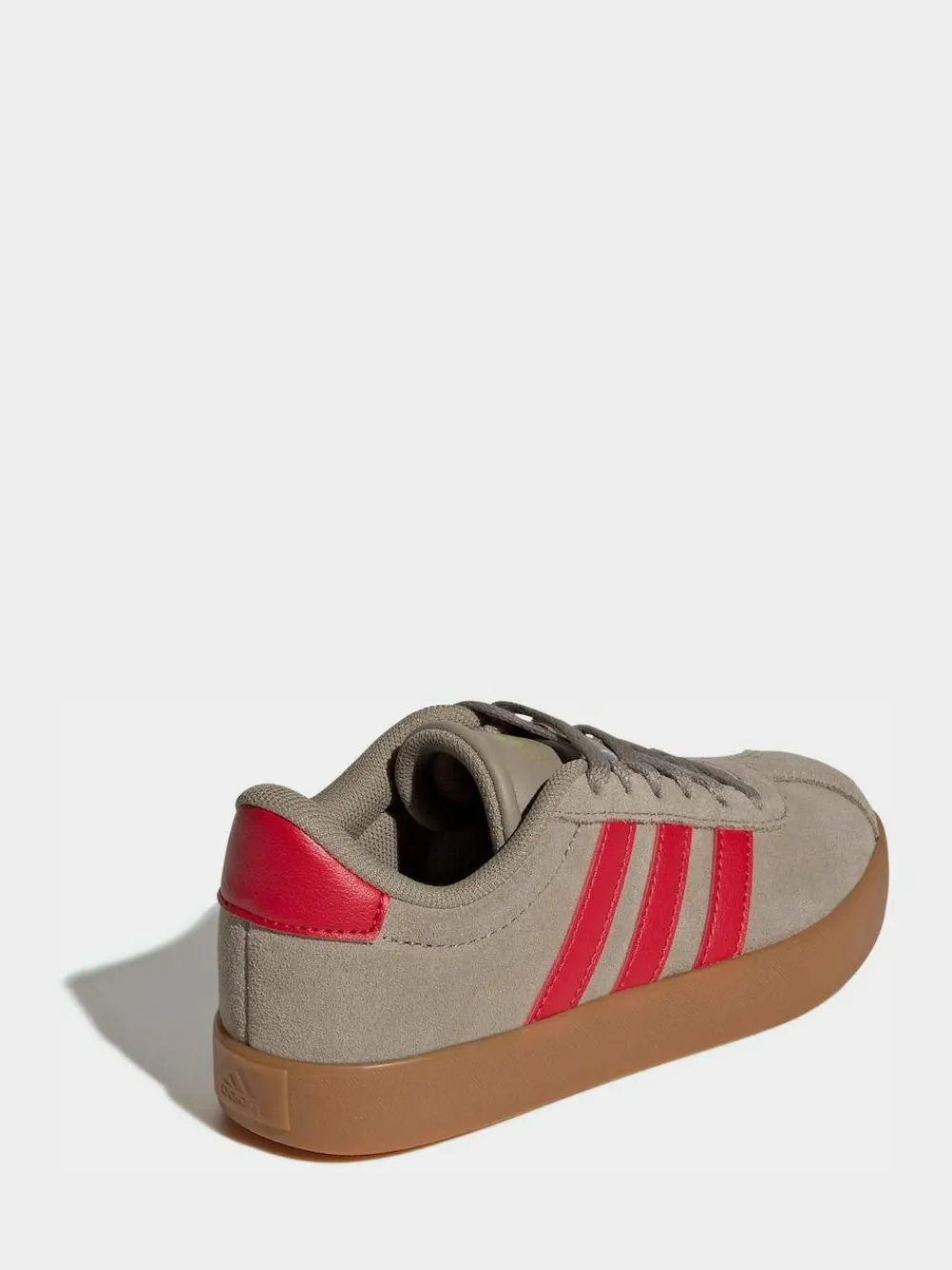 adidas Brown/Red VL Court 3.0 Trainers^ Sneakers