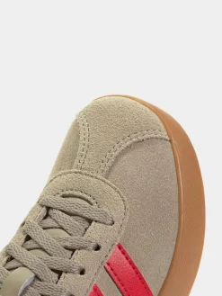 adidas Brown/Red VL Court 3.0 Trainers^ Sneakers