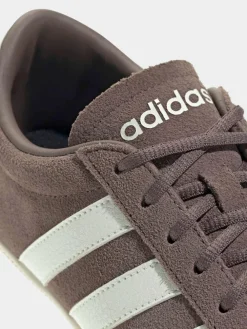 adidas Brown/White Grand Court Lo Trainers^Women Sneakers