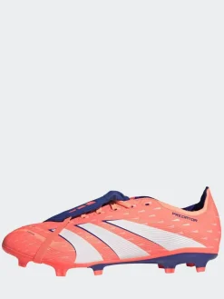 adidas Coral/White Adult Predator League Fold-Over Tongue Firm/Multi Ground Boots^ Soccer Cleats