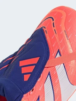 adidas Coral/White Adult Predator League Fold-Over Tongue Firm/Multi Ground Boots^ Soccer Cleats