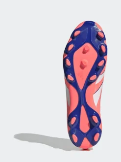 adidas Coral/White Adult Predator League Multi Ground Boots^ Soccer Cleats