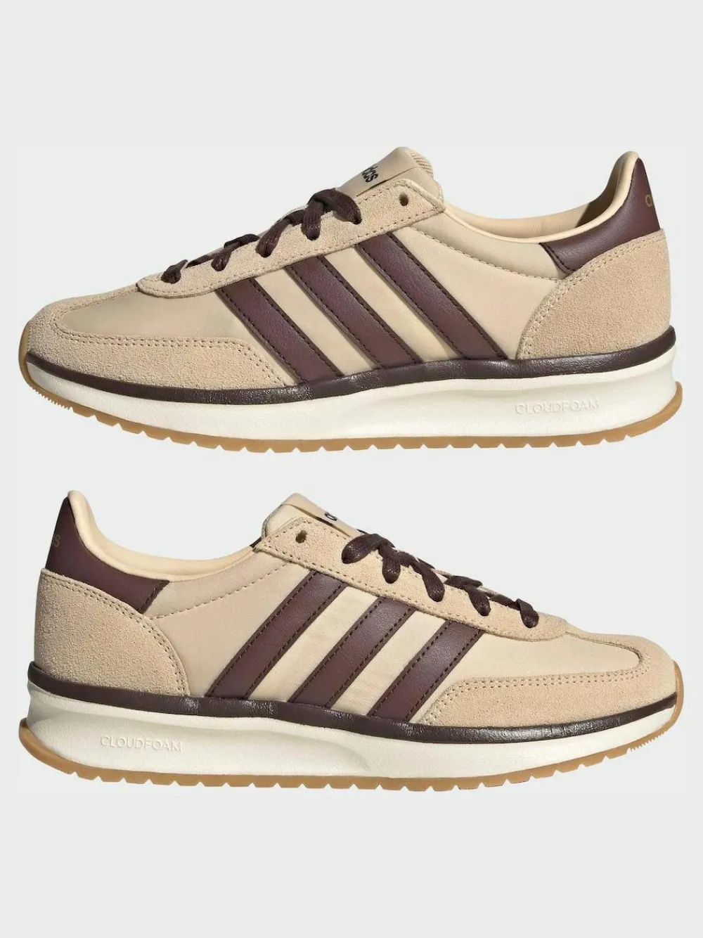 adidas Cream/Brown RUN 60s 4.0 Trainers^Women Sneakers