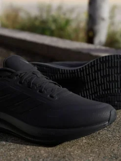 New adidas Dark Black Runfalcon 5 Running Trainers