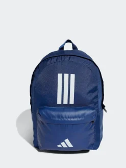 Outlet adidas Dark Blue Classic 3 Bar Logo Backpack