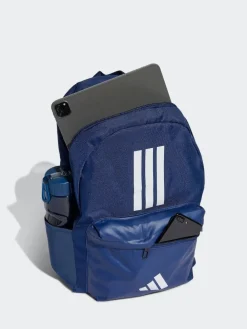 Outlet adidas Dark Blue Classic 3 Bar Logo Backpack