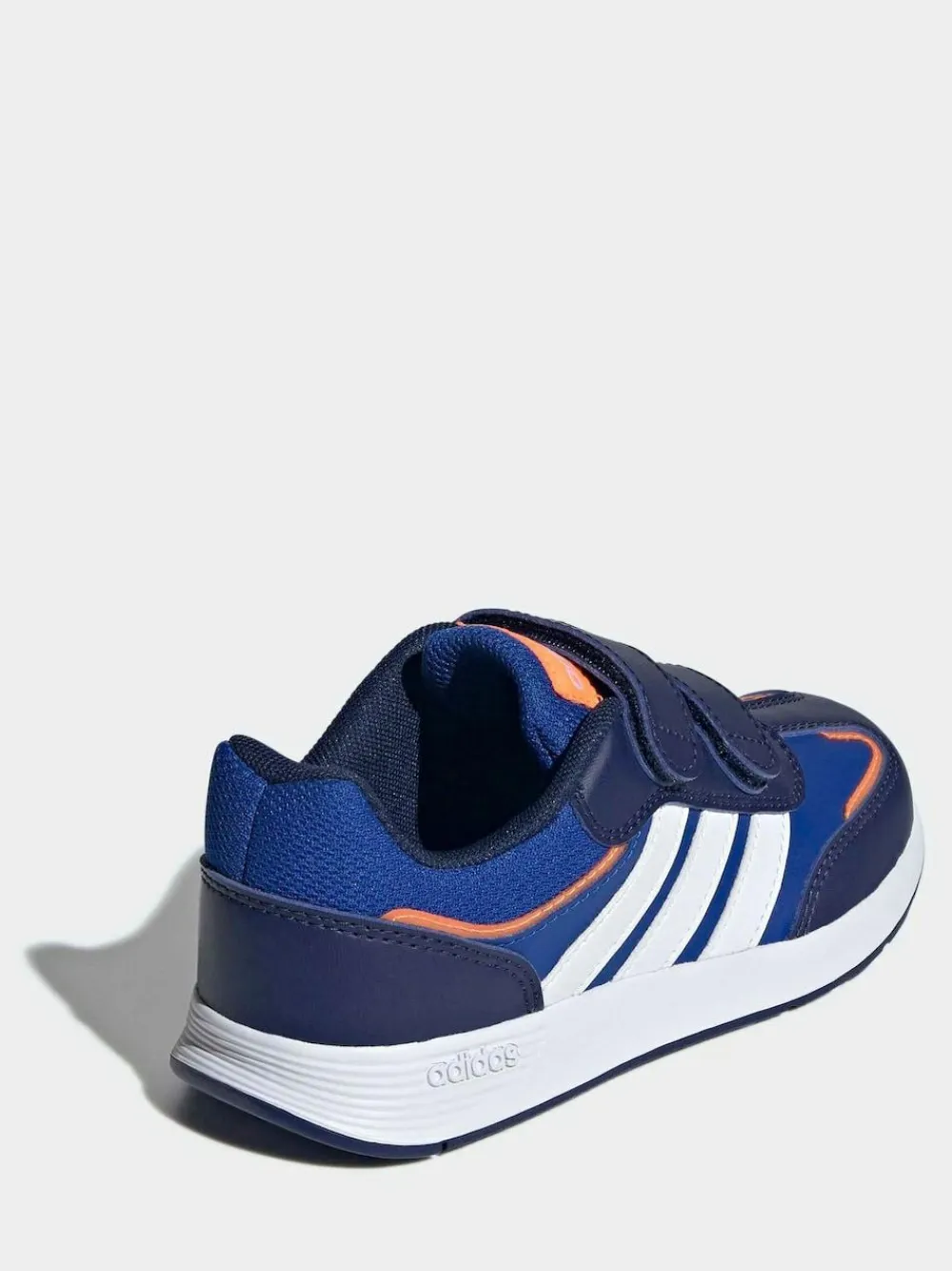 adidas Dark Blue Tensaur Switch Hook and Loop Kids Trainers^BOY Sneakers
