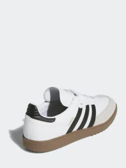 Clearance Adidas Golf Samba Spikeless Shoes White/Black