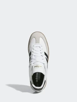 Clearance Adidas Golf Samba Spikeless Shoes White/Black