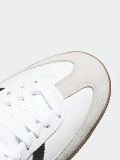 Clearance Adidas Golf Samba Spikeless Shoes White/Black