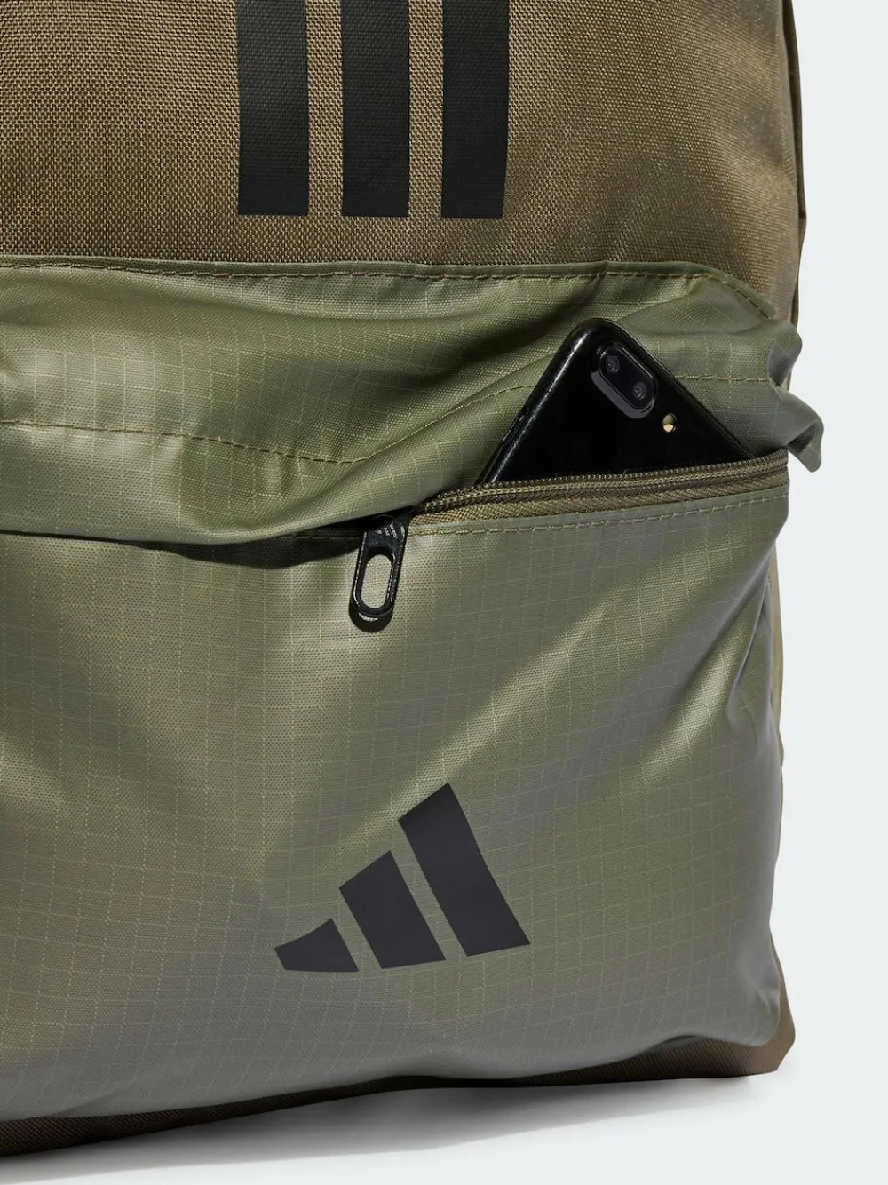 adidas Green Classic 3 Bar Logo Backpack^ Bags