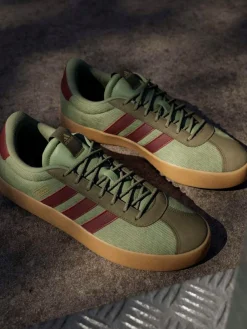 New adidas VL Court Trainers Green