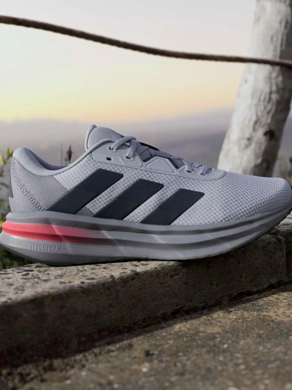 Best adidas Grey Chrome Galaxy 7 Running Trainers