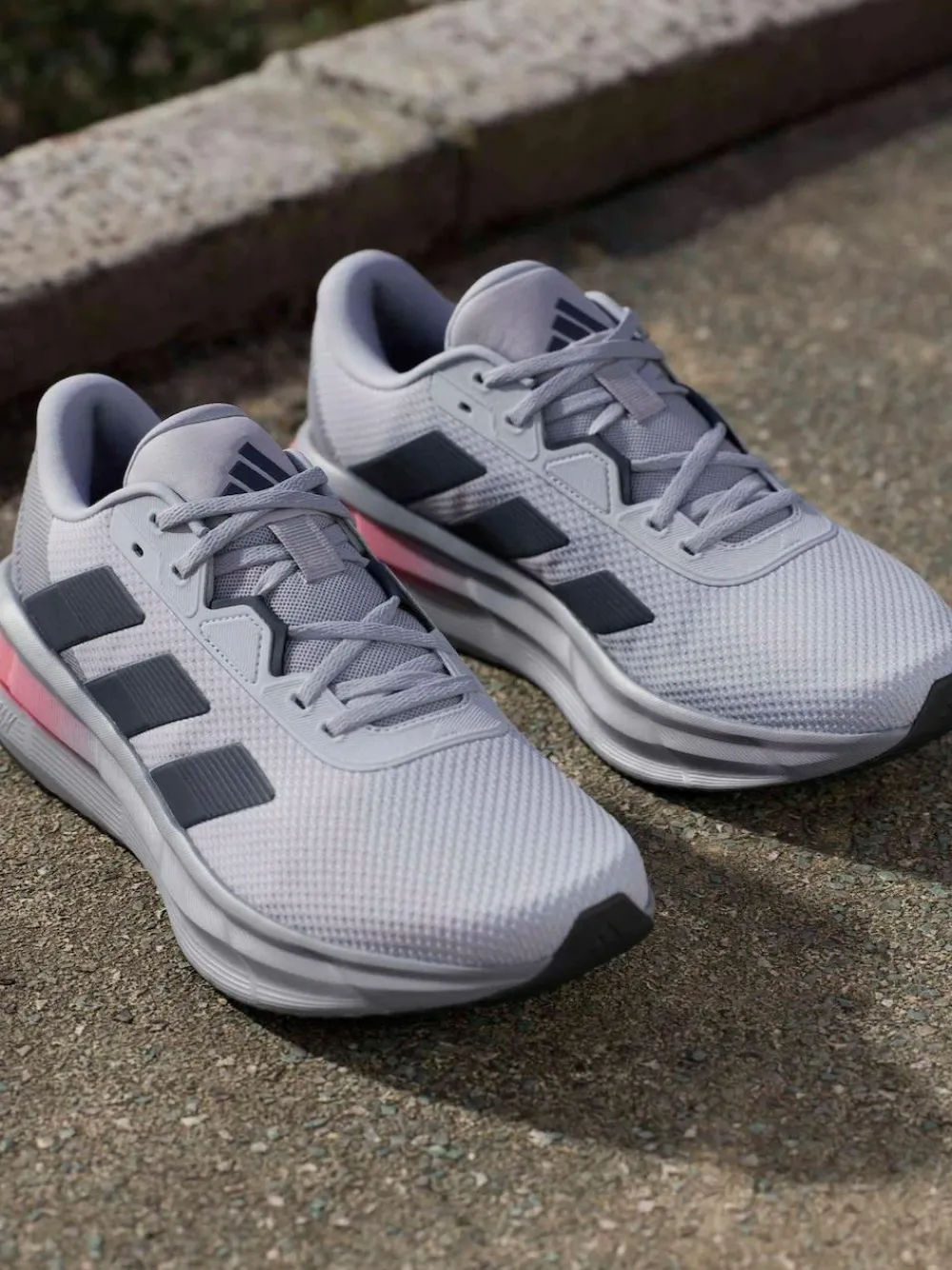 Best adidas Grey Chrome Galaxy 7 Running Trainers