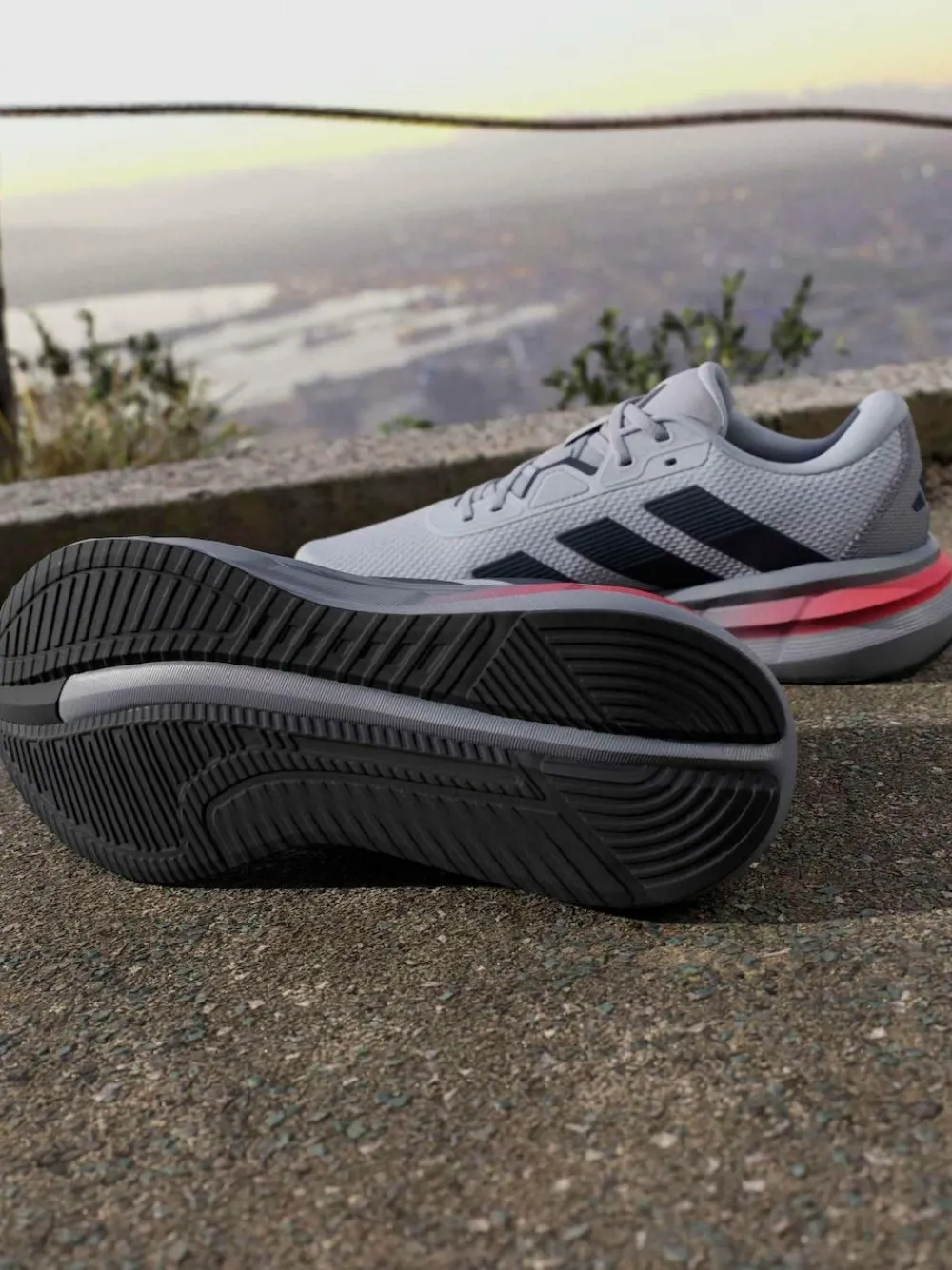 Best adidas Grey Chrome Galaxy 7 Running Trainers