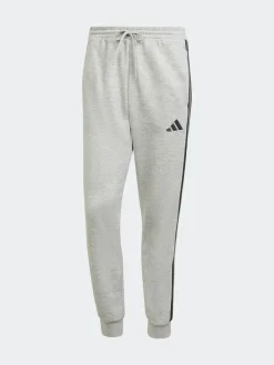 Sale adidas Essentials 3-Stripes Fleece Joggers Grey