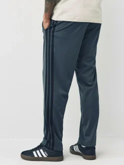 Sale adidas Regular Fit 3-Stripes Tricot Open Hem Track Joggers Grey