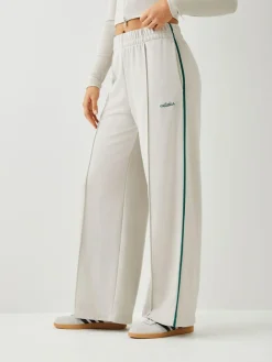 Online adidas Colourpop Wide Leg Trousers Grey/Green