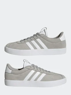 Discount adidas Grey/White VL Court 3.0 Trainers