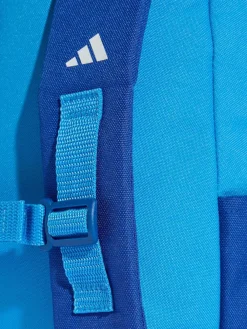 Outlet adidas Light Blue 3 Bar Kids Backpack
