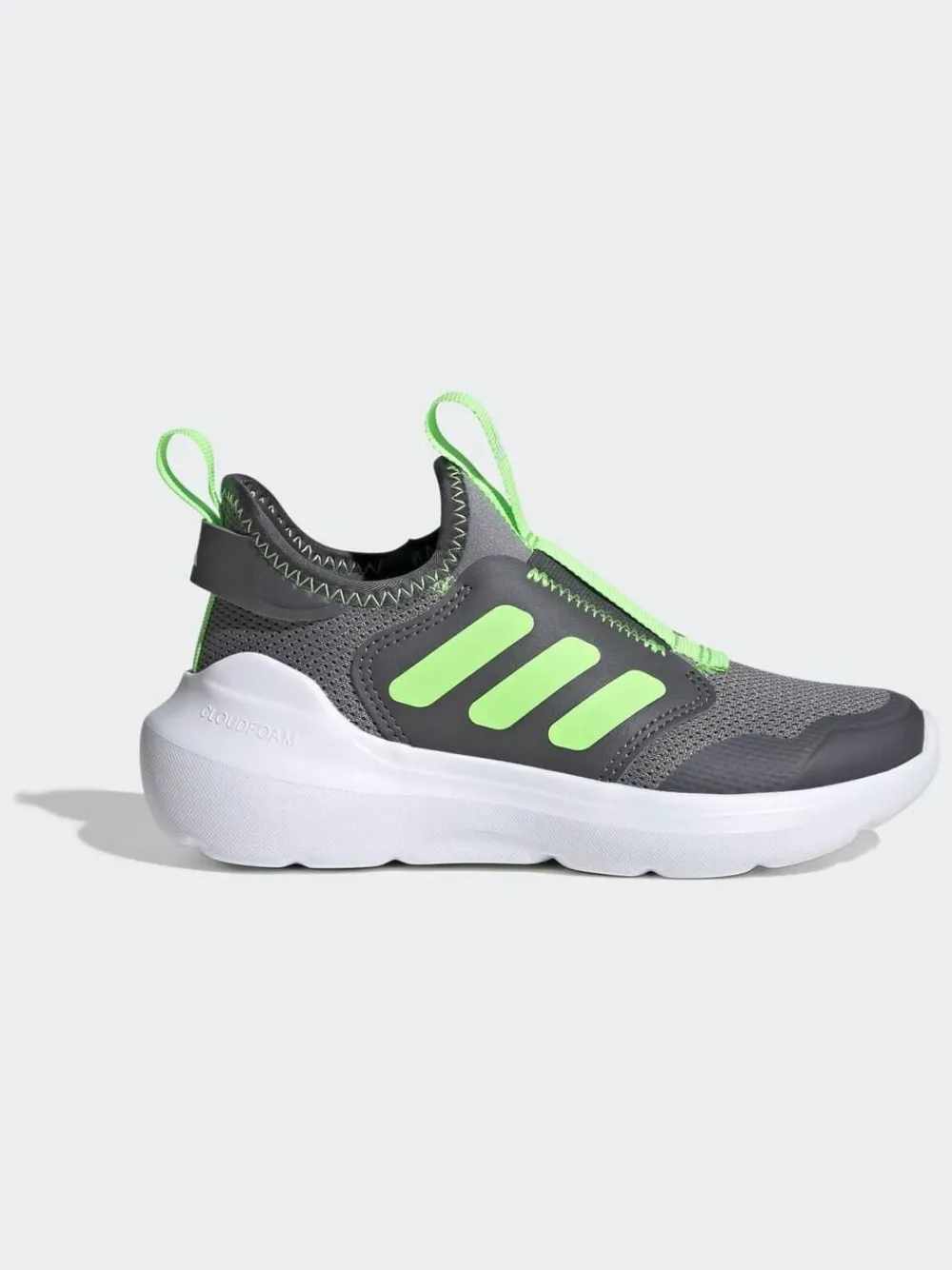 adidas Light Grey Tensaur Comfort Kids Trainers^BOY Sneakers