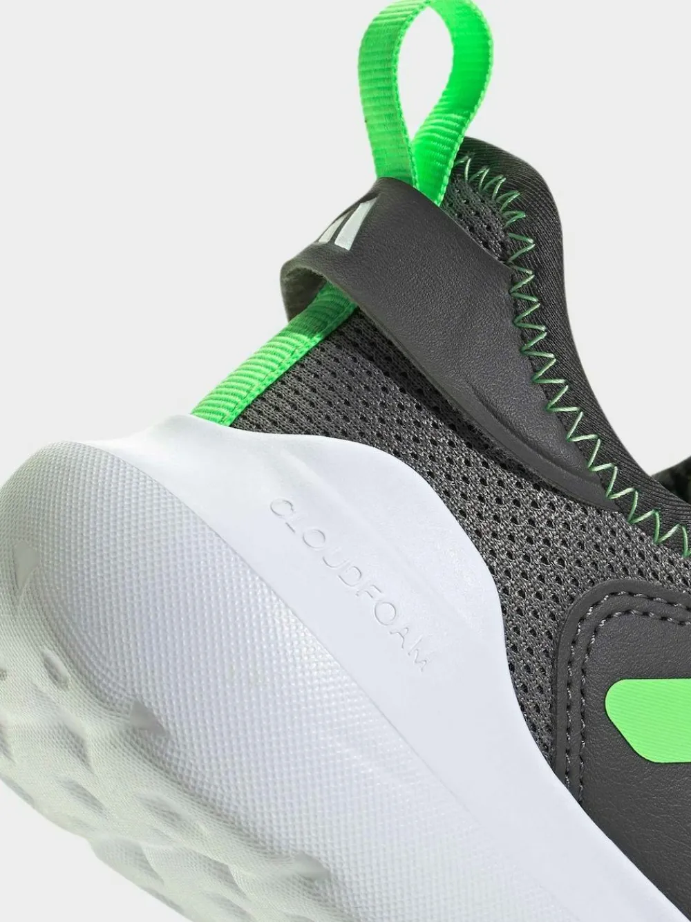 adidas Light Grey Tensaur Comfort Kids Trainers^BOY Sneakers