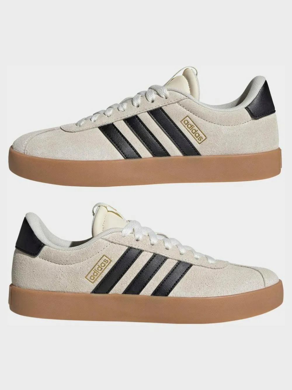 adidas Natural VL Court 3.0 Trainers