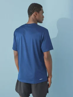 adidas Navy Blue Train Essentials Training T-Shirt^ Tops & T-Shirts