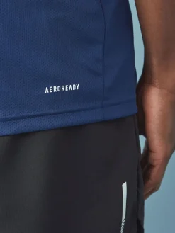 adidas Navy Blue Train Essentials Training T-Shirt^ Tops & T-Shirts