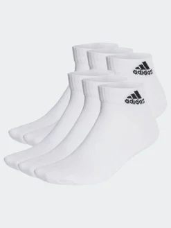 adidas Off White Cushioned Sportswear Ankle Socks 6 Pack