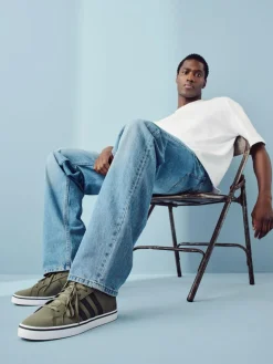 adidas Olive Green VS Pace Trainers^ Sneakers