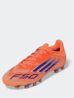 adidas Orange Adult F50 League Ground Boots^ Soccer Cleats