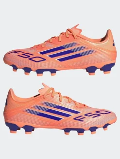 adidas Orange Adult F50 League Ground Boots^ Soccer Cleats