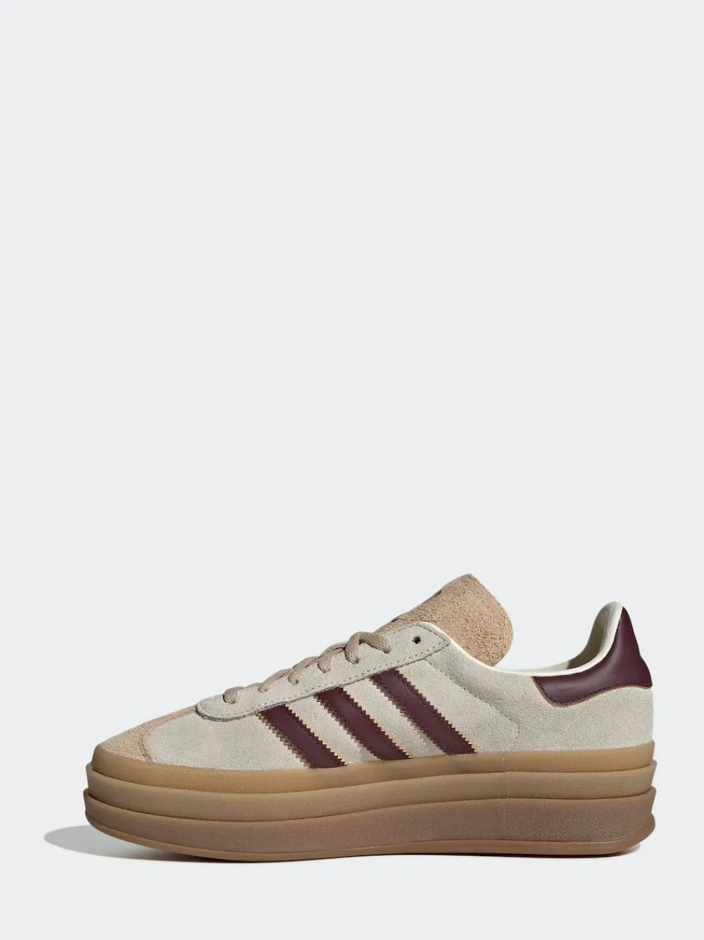 adidas originals Beige/Red Gazelle Bold W Trainers^Women Sportswear