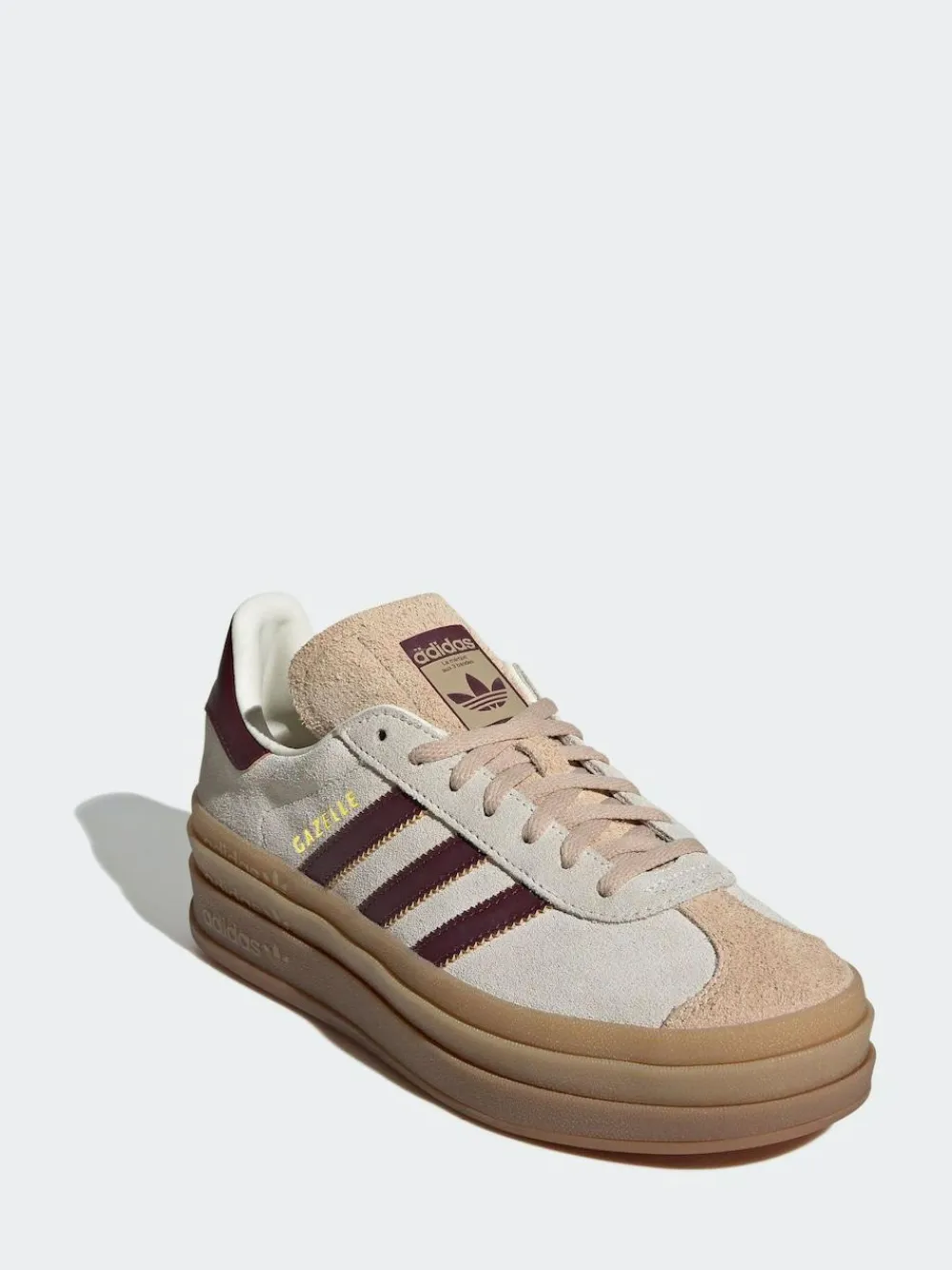 adidas originals Beige/Red Gazelle Bold W Trainers^Women Sportswear