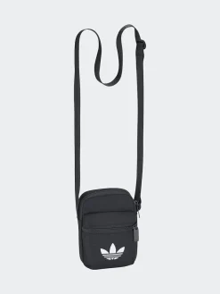 Clearance adidas originals Black Adicolor Classic Festival Bag