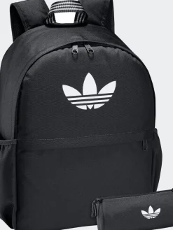 adidas originals Black Backpack With Pencil Case^ Bags