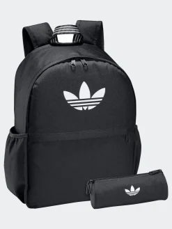 adidas originals Black Backpack With Pencil Case^ Bags