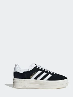 Discount adidas originals Black Dark Gazelle Bold W Trainers