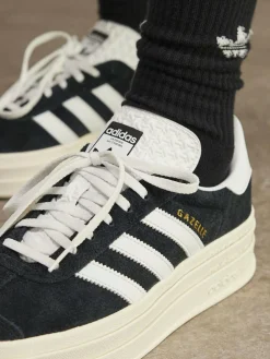 Discount adidas originals Black Dark Gazelle Bold W Trainers