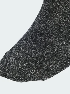 Clearance adidas originals Black 3-Stripe Glitter Crew Socks
