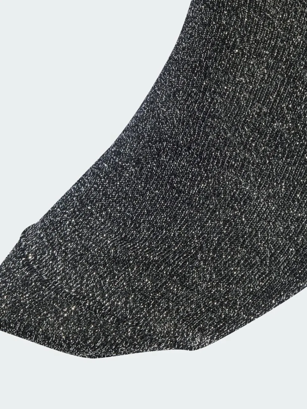 Clearance adidas originals Black 3-Stripe Glitter Crew Socks