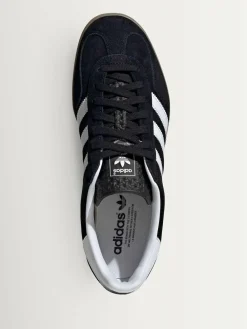 Best adidas originals Black/White Gazelle Indoor Trainers