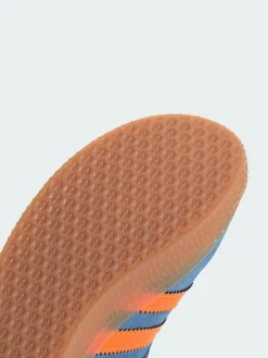 adidas originals Blue Gazelle Comfort Closure Elastic Lace Shoes^BOY School Shoes|Boys Shoes